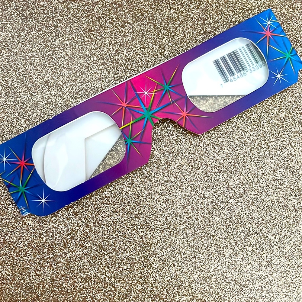 Diffraction Rave Glasses Paper